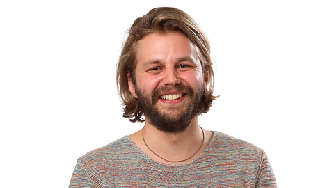 Wijkcoördinator Boaz Blomberg