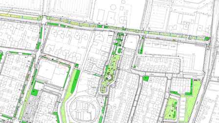 Ontwerp beplanting Kerkveld