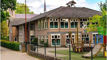 Vooraanzicht Willem Alexanderschool in Nieuwegein
