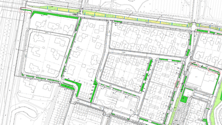 Ontwerp beplanting Kerkveld