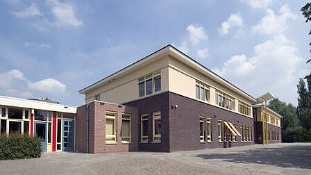 Zijaanzicht basisschool De Toonladder in Nieuwegein