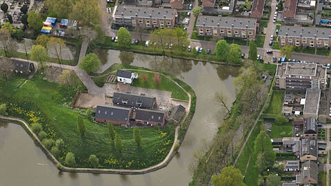 Luchtfoto van Fort Vreeswijk